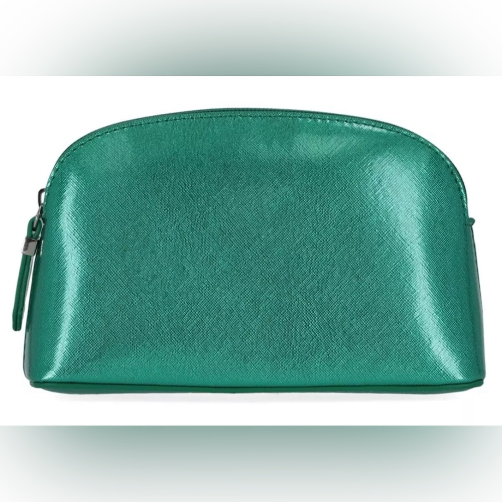 Stella & Max Zip Around Cosmetic Bag Green.